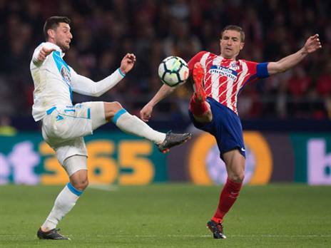 תמונה מהעבר: ואלה מול גאבי מאתלטיקו מדריד (GETTYIMAGES)