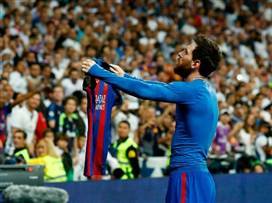 רגע אייקוני. מסי (getty)