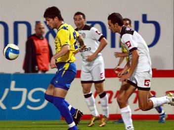 טרגדיה. מרדקוביץ' במדי מכבי ת"א