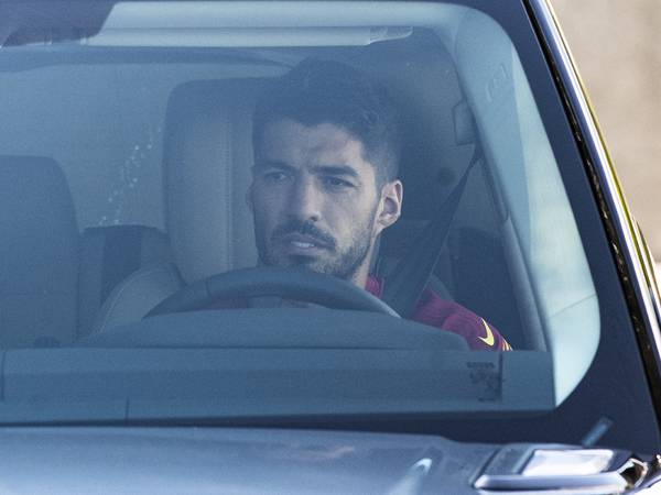 סוארס. מי ימצמץ ראשון? (Getty)