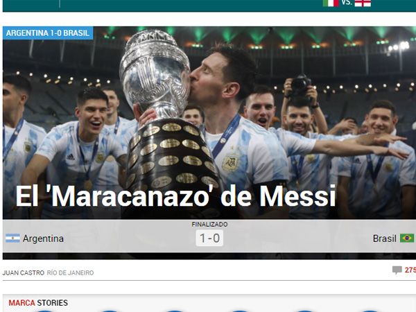 "המראקנאסו  של מסי" (Marca)