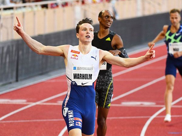 ניפץ את שיא העולם. וורהולם (GETTY)