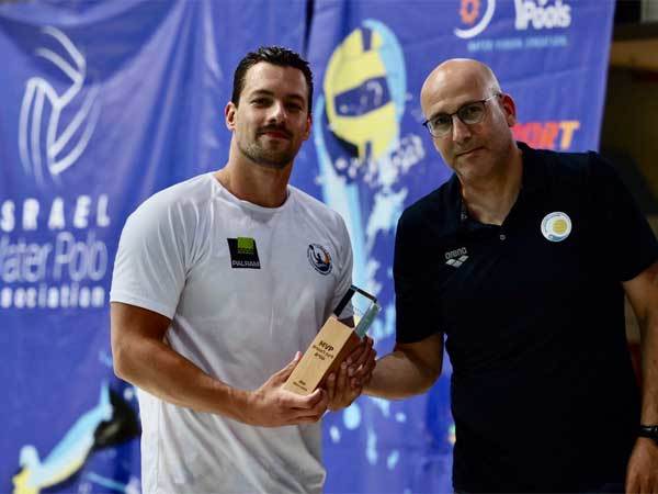 השחקן המצטיין. צ'וריץ' (גלעד קוולרצ'יק - באדיבות איגוד הכדורמים)