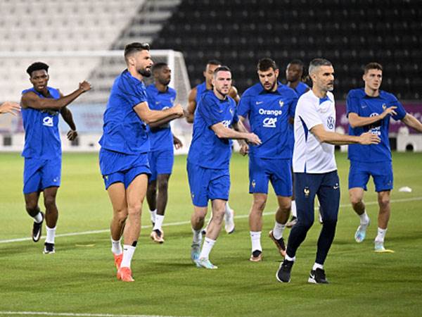 צרפת יכולה להבטיח שמינית גמר (Anthony Bibard/FEP/Icon Sport via Getty)