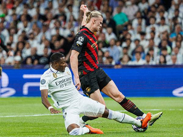 ארלינג הולאנד. משחק חלש של הנורבגי לא נוצל ע"י סיטי (GETTY)