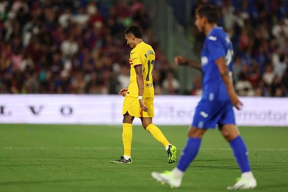 ראפיניה. אדום ראשון בקריירה (getty)