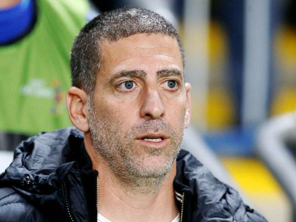 הגיע ללא ארבעה שחקני הרכב. קוז'וך (צילום: אלן שיבר)