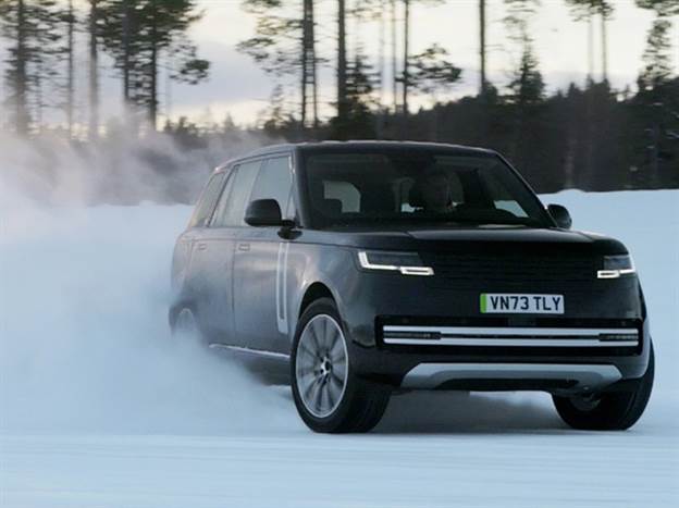 ריינג' רובר EV - ניסויים נוספים לקראת החשיפה