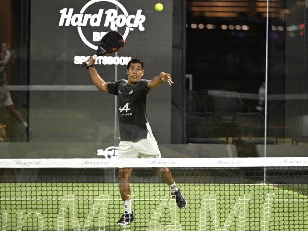 (Photo by Jason Koerner/Getty Images for Reseve Padel)