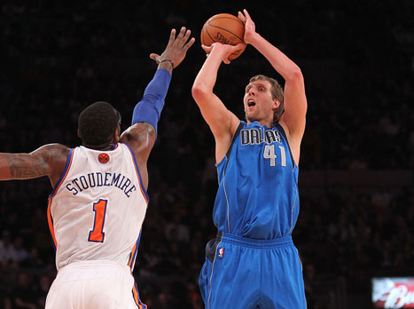 מול נוביצקי. "היה לי קשה לשמור עליו" (Getty)