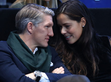 איבנוביץ' עם בעלה, סטיאן שוויינשטייגר (Getty)