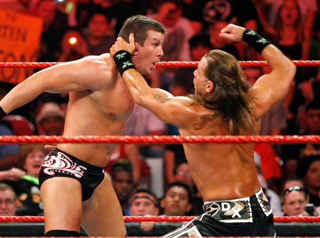 מייקלס בימיו בזירה: "לא ידעתי מתי היקנבוטום נגמר ומתי שון מייקלס מתחיל" (Getty)