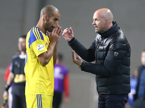 קרויף עם אלברמן. אולי עדיף שיישאר? (אלן שיבר)