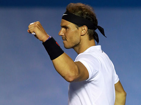 נדאל. עדיין לא הפסיד מערכה באקאפולקו (Getty)