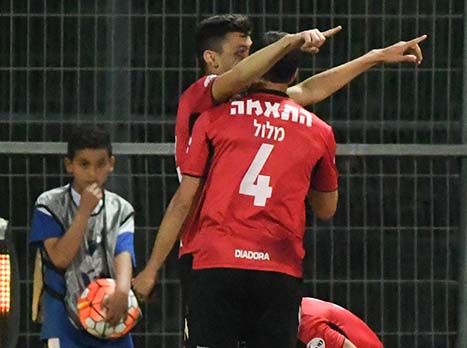 שער בכורה בהפועל חיפה. סרדל (אנצ'ו גוש)