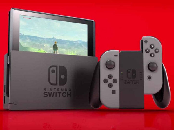 ה-Switch במצב העגינה שלו