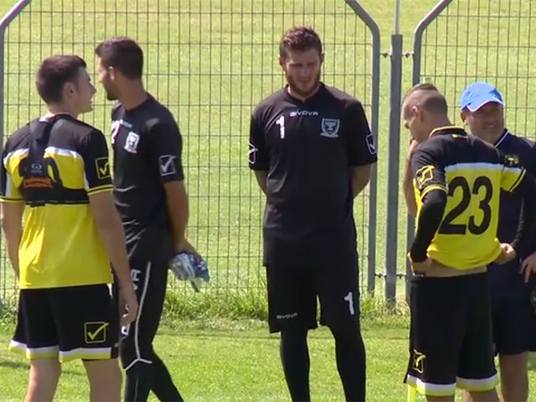 למרות ההתפתחויות האחרונות, מצב רוח חיובי באימון בית"ר