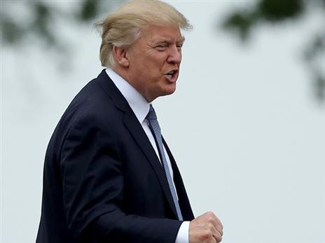 המאבק בין טראמפ לספורט האמריקאי נמשך (getty)