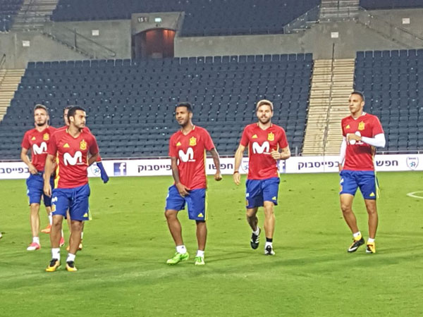 יהיו מספר שינויים בהרכב. ספרד באימון בטדי