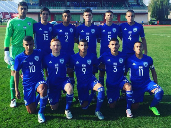 חגגה גם מול המארחת. נבחרת הנערים (באדיבות עמוד האינסטגרם של ההתאחדות לכדורגל)