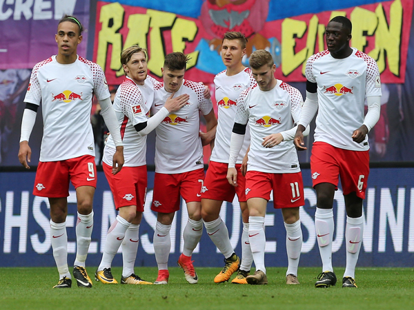 לייפציג  חזקה בצמרת (getty)