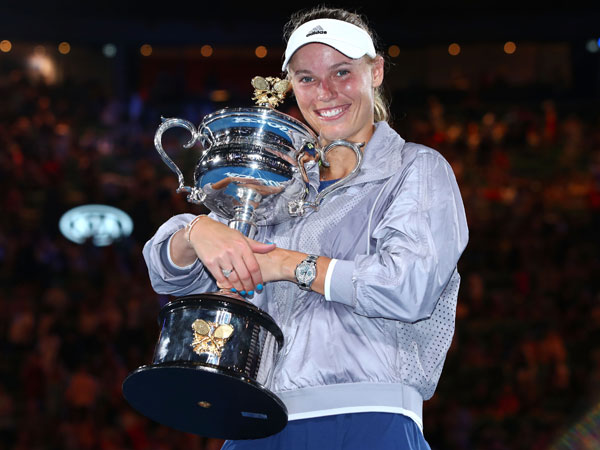 ווזניאקי. זכייה ראשונה בגראנד סלאם (getty)