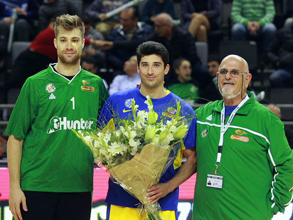 הירוקים עשו כבוד לאקס דיברתולומאו (מנהלת הליגה)