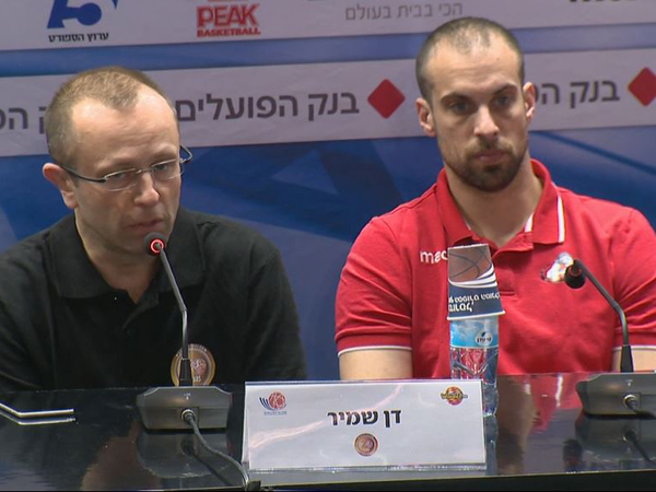 הלפרין עם שמיר. "שונא לשחק מולו"