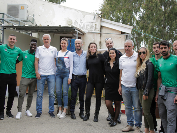 מכבי חיפה ביוזמה מבורכת (האתר הרשמי של מכבי חיפה)