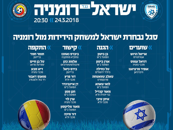 סגל הנבחרת המלא