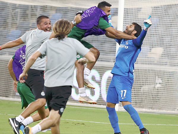 חיימוב. התפרץ אחרי הסערה בב"ש (צילום: אלן שיבר)