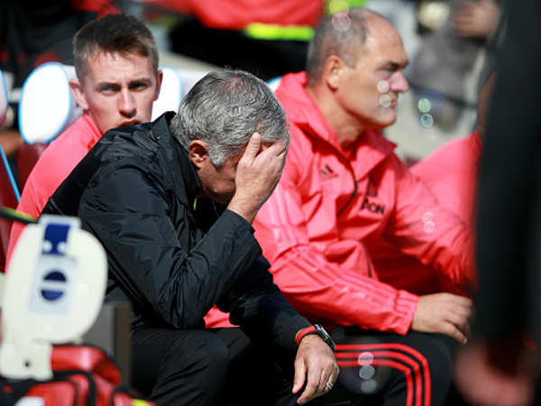 "מצוי תחת לחץ עצום". מוריניו קרוב לסיום דרכו (getty)