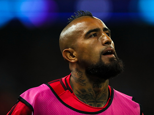 מסרב להתרגל לספסל בברצלונה. וידאל (getty)