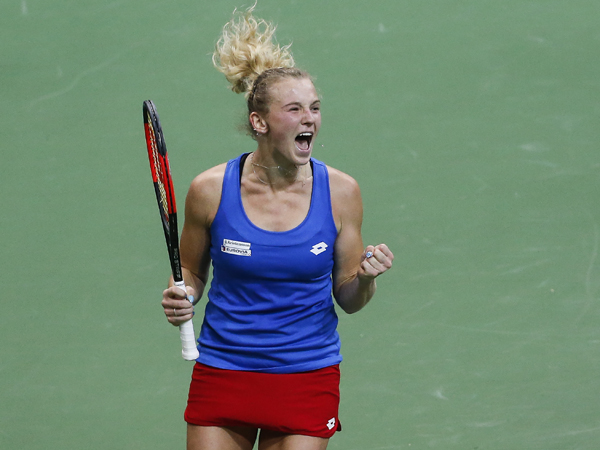 סיניאקובה. צ'כיה מרחק ניצחון מתואר (Srdjan Stevanovic, GETTY)