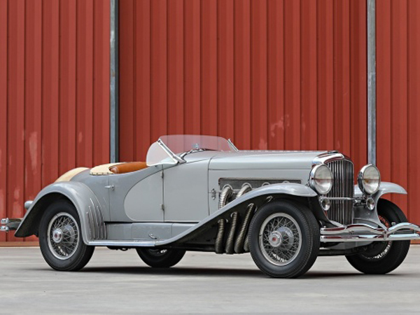 במקום השלישי: דוסנברג SSJ מ-1935 שנמכרה בפבל ביץ' תמורת 22 מיליון דולר (צילום: Gooding & Company’s)