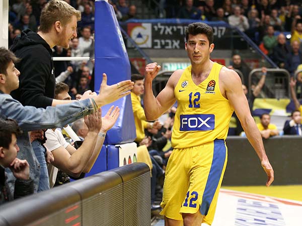 דיברתולומיאו. שיא קריירה ביורוליג כבר במחצית הראשונה (אלן שיבר)