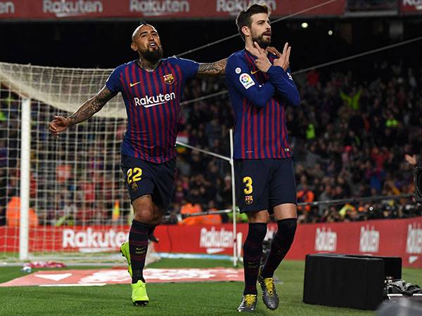 פיקה הרגיע את בארסה (David Ramos, Getty)