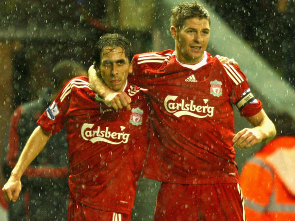 "יותר מהכדורגל. אהבתי את האדם שהוא". בניון עם ג'רארד (getty)