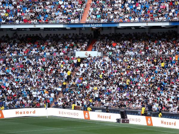 הברנבאו לא מסתפק בהזאר Getty)