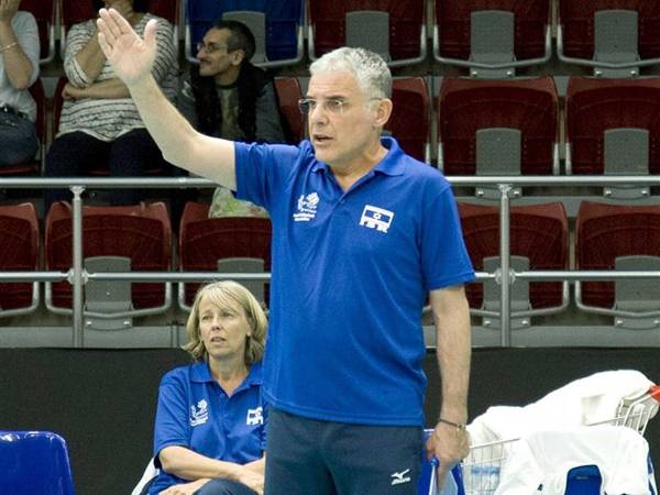 קוקאריני הפתיע את אנשי האיגוד (צילום באדיבות: איגוד הכדורעף)