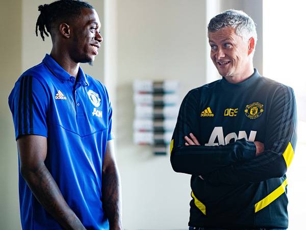 המאמן עם וואן-ביסאקה. מרוצה מהסגל שלו (getty)