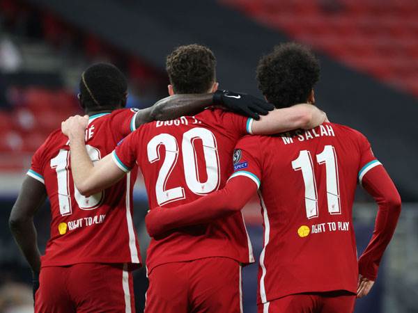 דיוגו ז'וטה, מוחמד סלאח וסאדיו מאנה. מבחן נוסף (Getty)