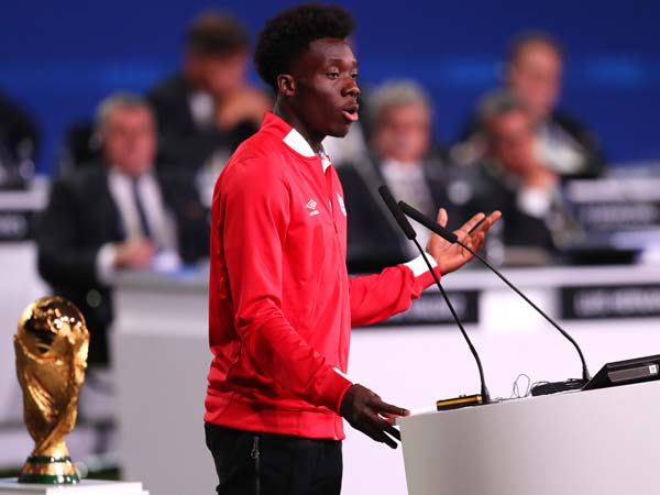 נואם בקונגרס פיפ"א מהווה השראה (Getty)