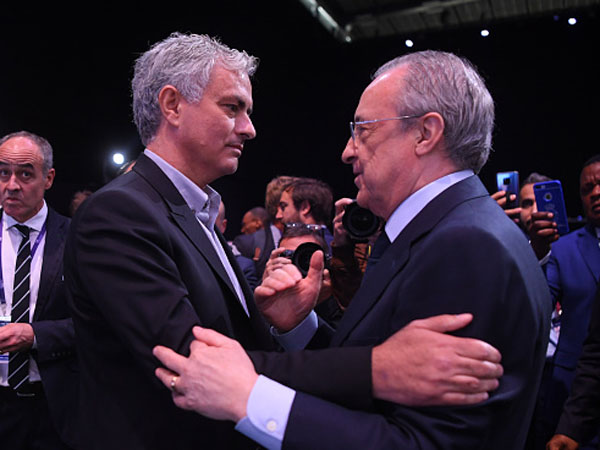 ארוחת ערב אחת ששינתה הכל. מוריניו ופרס (getty)