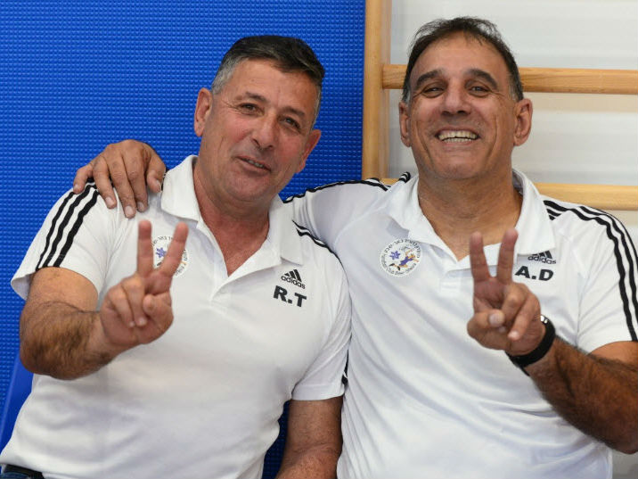 מימין: אבנר דרורי ורוני טסלר (צילום באדיבות: דוברת מ.כ באר שבע)