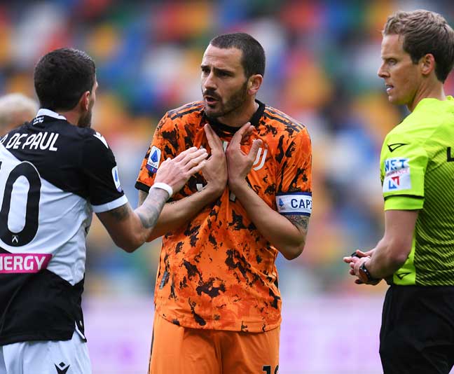 לאונרדו בונוצ'י. היה רחוק מלהיות מרוצה (Getty)