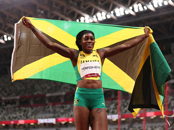 תומפסון. עוד מדליה לאוסף (Getty)