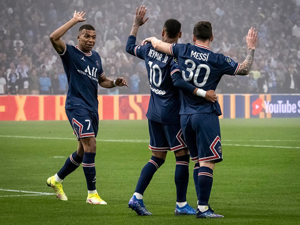 הטריו החלומי של פ.ס.ז'. כולם היו קרובים לריאל מדריד (GETTY)