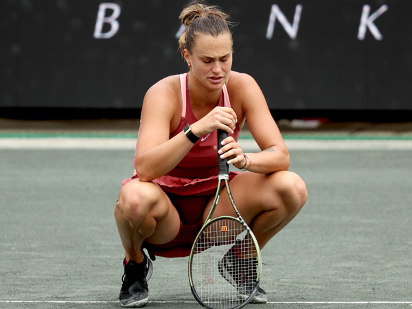 ארינה סבלנקה. המדורגת 4 לא תשתתף בווימבלדון (GETTY)