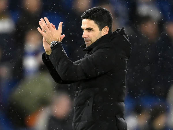 ארטטה. מרוצה מההתקפה שלו (Mike Hewitt/Getty Images)